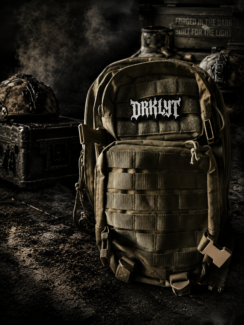 PVC DRKLYT- Velcro patch