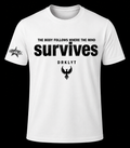 SURVIVES SHIRT (black/gray camo print)